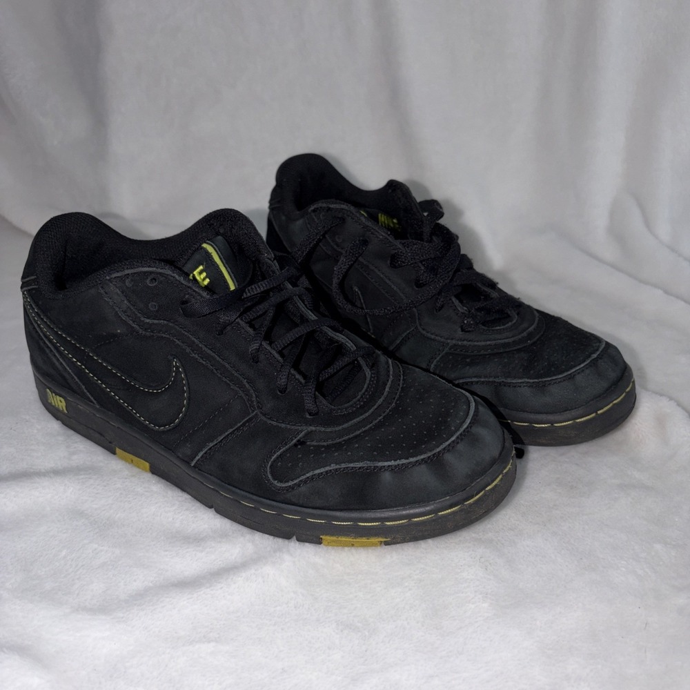 Nike Air Prestige  2007 Black Yellow Shoes 313324-008 Men's‎ Size 7.5